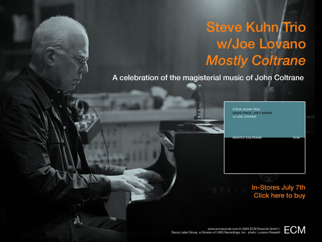 ECM Records - Steve Kuhn Trio and Joe Lovano - Mostly Coltrane