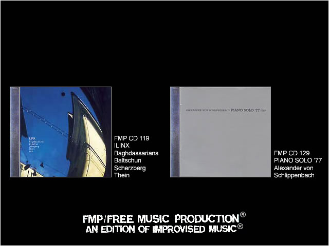 FMP/Free Music Production - An Edition of Improvised Music