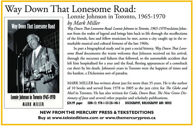 Way Down That Lonesome Road: Lonnie Johnson in Toronto, 1965-1970 - Mercury Press and Teksteditions