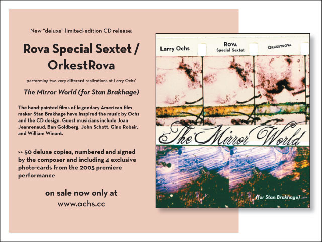 Rova Special Sextet/OrkestRova - The Mirror World