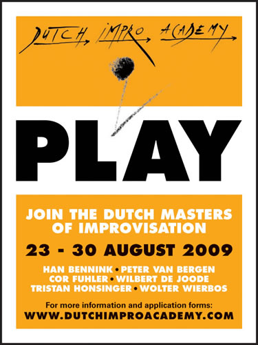 Dutch Impro Academy - Play - Aug. 23-30, 2009