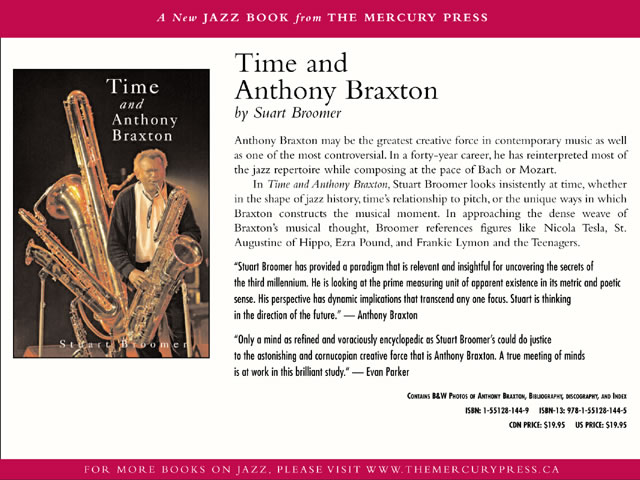 Time and Anthony Braxton by Stuart Broomer