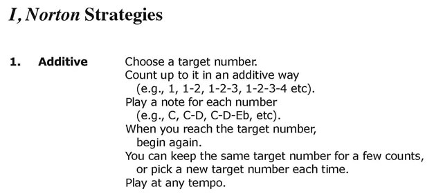 I, Norton Strategies